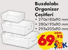 BUZDOLABI ORGANİZER ÇEŞİTLERİ